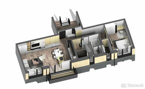 Projekt luxusných apartmánových chát v Demänovskej doline na - 5