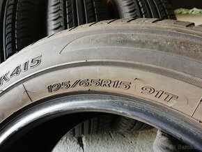 195/65 r15 letné pneumatiky Hankook 7-7,5mm - 5