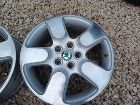 org.hlinikové disky Skoda Octavia Sout II,-7Jx17-ET-50-5x112 - 5