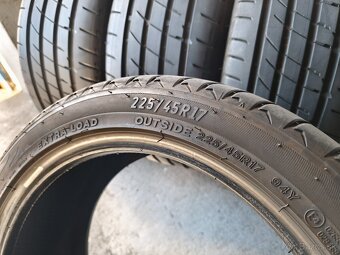 225/45 r17 + 245/40 r17 letné pneumatiky dvojrozmer 6,5-7mm - 5