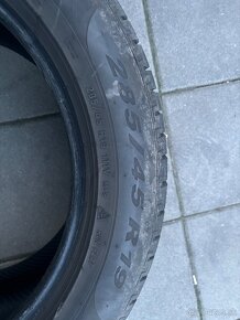 BMW X6 zimné Pneumatiky 285/45/R19 - 5