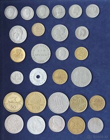 Zbierka mincí - rózne grécke mince + Portugalsko - 5