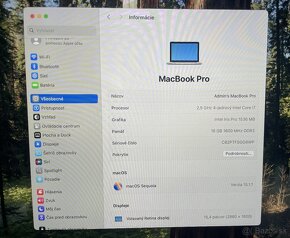 Macbook Pro 15 2015: i7-4870HQ, 16GB DDR3, Radeon R9 M370X - 5