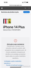 iPhone 14 Plus 128 gb Midnight - nerozbalený, záruka - 5