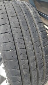 Predám disky Audi 5x112 R18 7,5J + pneu 225/45 r18 letné - 5