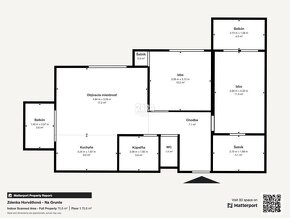 KVP - NOVOSTAVBA Na Grunte, 3 izb. tehl.byt 66 m2+2x balkon - 5