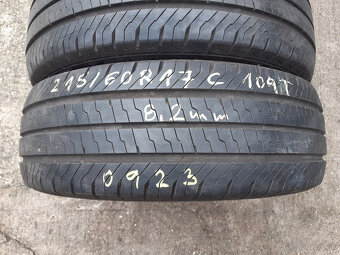 215/60 R17 C  -letné Continental - 5