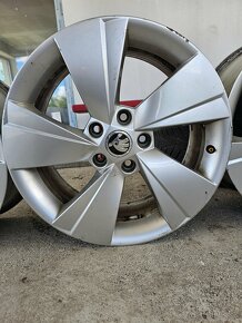 5x112 r17 škoda alu disky - 5