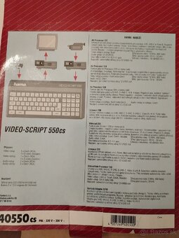 Hama Video-Script 550CS Titulkovacie zariadenie VHS - 5