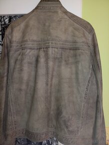 Pánska kožená bunda 100% koža - 5
