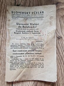 Historický časopis "Slovenský včelár" - 5