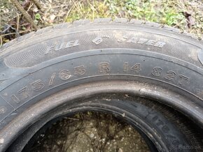 1x zimné, 2x letné / 175/65 R14 pneu - 5