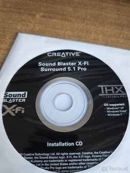 Creative Sound Blaster –Fi Surround 5.1 Pro - 5