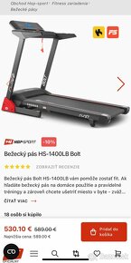 Bežecký pás Bolt HS-1400LB - 5