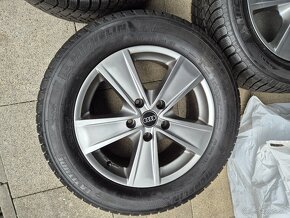 Audi Q7 zimné kolesá 255/55R18 al disky - 5