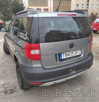 Škoda Yeti 2.0 tdi, 4x4 - 5