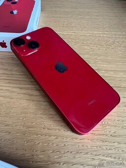 Predám iPhone 13 MINI 128GB RED, TOP stav, VOLNY - 5