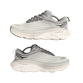 Hoka Bondi 8 (Sharkskin / Harbor Mist) - 5