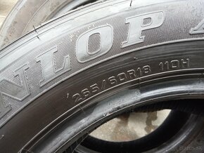 265/60 R18 110 M+S letné pneumatiky Dunlop,Ford,toy. - 5