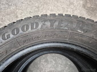 205/60 R16 zimné 2 ks GOODYEAR dezén 6,6 mm DOT2020 - 5