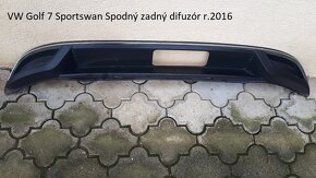 VW GOLF 7 SPORTSVAN - predaj použitých náhradných dielov - 5