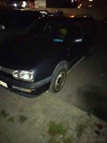 Predám vw golf mk3 - 5