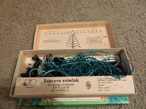 RETRO vianočné svetielka - 5