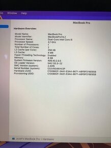 Macbook Pro 13" i5 2017 3,1GHz 512Gb SSD - 5