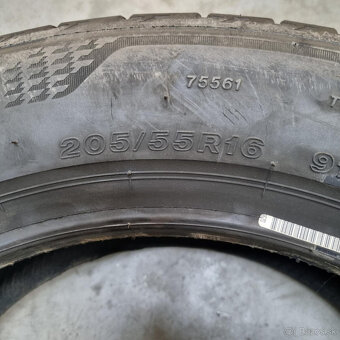 Letné pneumatiky 205/55 R16 BRIDGESTONE DOT3319 - 5