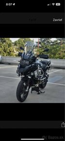 Turistické plexi ZTechnik s prídavným deflektorom BMW GS - 5