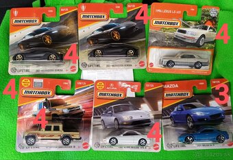 Autíčka Hotwheels matchbox mix nové - 5