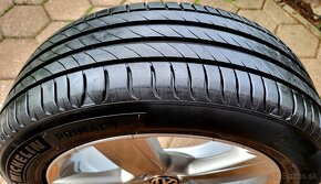 alu R16 5x112 orig. VW Golf 8, letné pneu Michelin 205/55 - 5