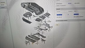 Vw passat b7,b6,cc pravy kryt podlahy - 5