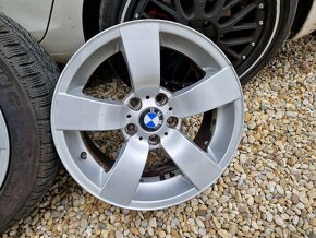 Predam elektrony bmw  5x120 225/45 R17 zimne michelin - 5