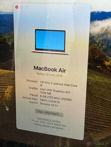 Apple Macbook Air 13" 2018 (a1932) i5, 8gb, 256gb - 5