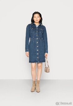 Nove denim saty Orsay a Lindex, saty - 5