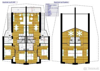 3 izbový a 4 izbový apartmán vo Veľkej Lomnici pri golfe - 5