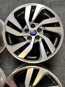 5x114,3 R18 originál SUBARU + senzor TOP STAV - 5