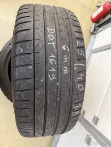 Michelin Pilot Sport 4- 225/40 ZR18 - DOT 1619 - Hlboký vzor - 5