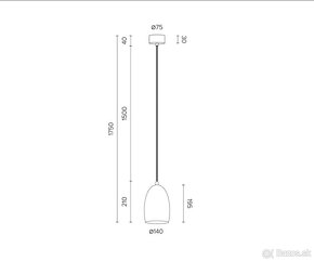 Krasne lampy znacky Sotto Luce -Ume Met Gold - 5