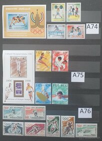 Filatelia-Poštové známky na predaj 7 šport čisté - 5