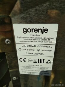 Digestor GORENJE WHC643A1XGB - 5