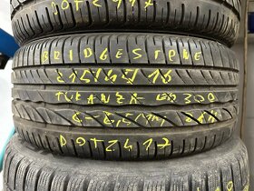 R16 215/45 Bridgestone Turanza Er300 4x6MM DOT2417 - 5