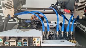 Mining Rig: 6x MSI GeForce RTX 3060Ti Ventus - 5