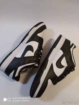 Nike dunk low panda / biela, čierna - 5