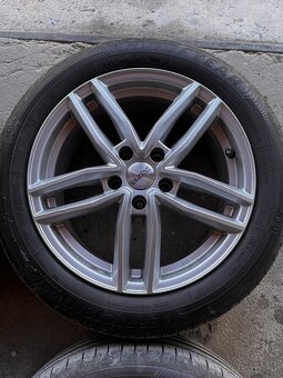 Octavia 4 disky Dezent 5x112 R17 + pneu - 5