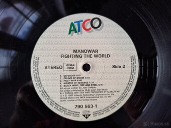 Lp MANOWAR Fighting The World - 5