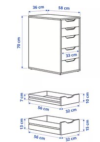 Alex Ikea zasuvkovy diel - osobny odber - 5