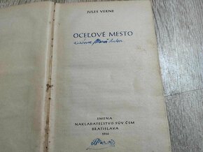 OCEĽOVÉ MESTO--1954--ilustroval Z.BURIAN--Verne Jules--Počet - 5