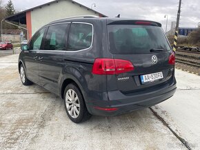 VW Sharan 2.0 TDi DSG 7 miest nová STK EK - 5